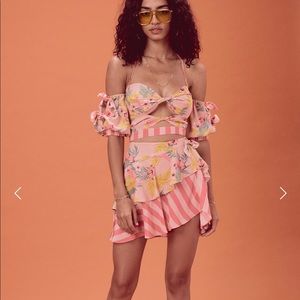 FOR LOVE & LEMONS Antigua Skirt XS
